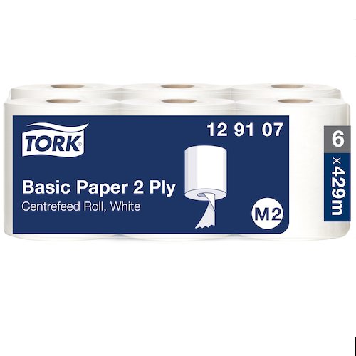 Tork Basic Centrefeed Wiping Paper (7322540409697)